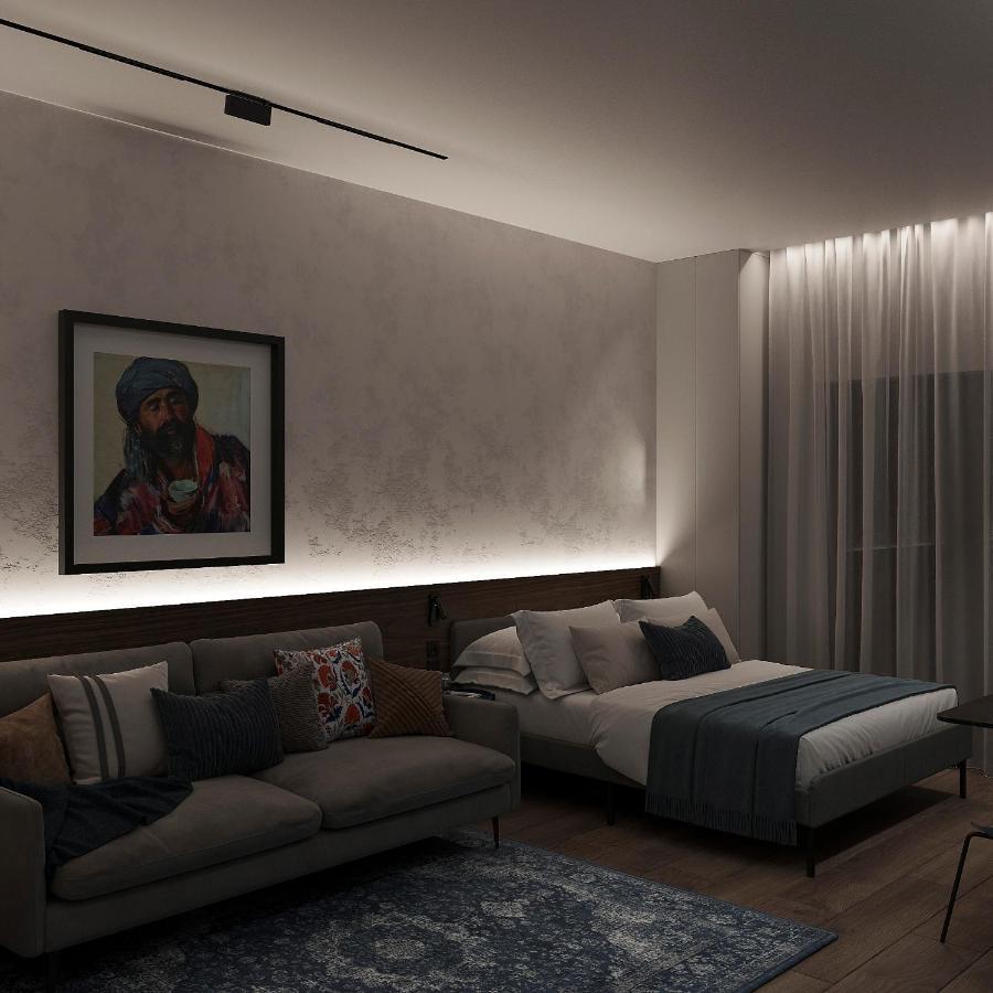 Blueloft 47 L Studio With Balcony Ташкент Экстерьер фото