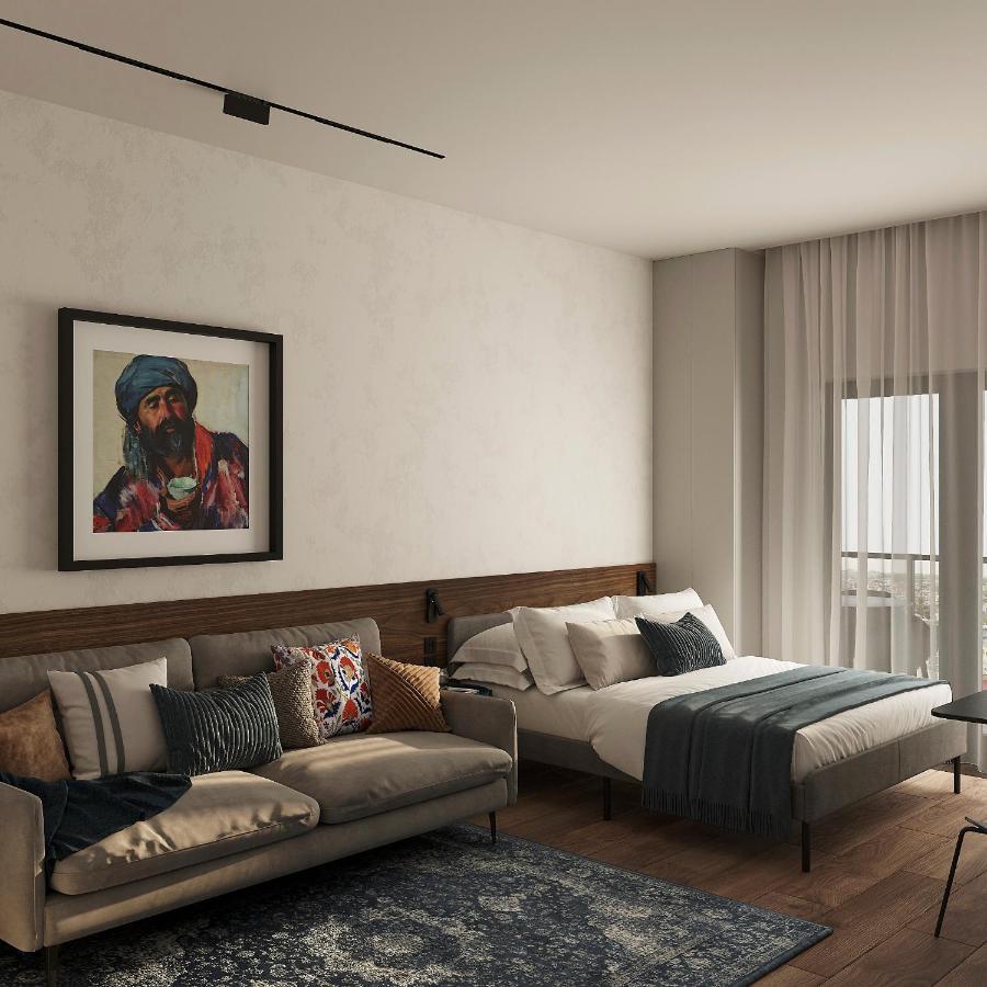 Blueloft 47 L Studio With Balcony Ташкент Экстерьер фото